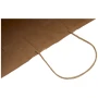 Paper bag | Recycled kraft | 34x35cm | Twisted handles | Made in EU