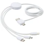 Pure 5-in-1 charging cable | Plastic | Antibacterial additive