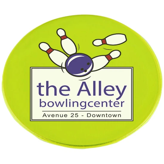 Reflecterende sticker | PVC | Aangepaste vorm | neongeel