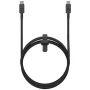 Xtorm USB-C oplaadkabel | Nylon en TPE kunststof | 100W | 1,5 m | Kabelbinder
