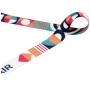 Sublimation lanyard | rPET | With 2 keyrings