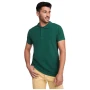 Roly-Poloshirt | 100 % Bio-Baumwolle 210 g/m² | Für Herren | Kurzarm | Gerippter Kragen und Ärmelbündchen.