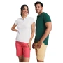 Roly-Poloshirt | 100 % Bio-Baumwolle 210 g/m² | Für Herren | Kurzarm | Gerippter Kragen und Ärmelbündchen.