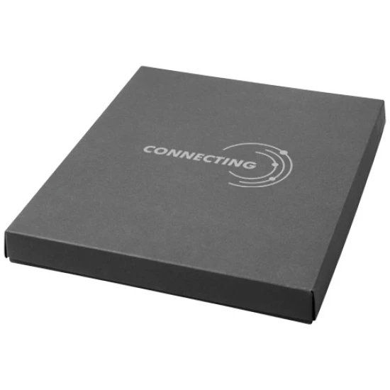 Moleskine set | Carboard & ABS | Notebook and pen | 22x19cm | High quality | solid black