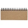 Cuaderno espiral | PP | 40 páginas rayadas | Con 25 notas adhesivas de colores