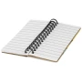 Cuaderno espiral | PP | 40 páginas rayadas | Con 25 notas adhesivas de colores
