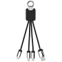 Light-up cable | rPET Plastic, Metal, Rubber | Three connectors