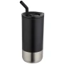 Vaso | Acero inoxidable reciclado RCS | 480 ml | Pajita