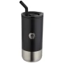 Vaso | Acero inoxidable reciclado RCS | 480 ml | Pajita