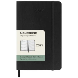 Moleskine 12 month PK weekly planner | Acid-free paper | From January to December 2025 | Pocket size