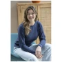 Maglione donna | Tessuto 50% cotone e 50% poliestere | Girocollo
