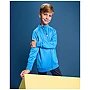 Sweat enfant | Polyester 210 g/m² | Zip intégral | Col montant | Détails réfléchissants
