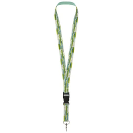 Sublimation lanyard |  Recycled PET Polyester | 20mm | Metal hook & buckle