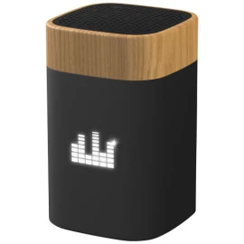 Altoparlante | Legno | Con logo luminoso | 5W