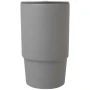 Ceramic mug | 450 ml | With plastic lid and large handle | Matt finish