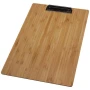 Klemmbrett | Bambus, Eisen & PP | 31,2x22,4x0,4 cm | Zertifizierter Bambus