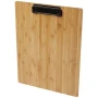 Klemmbrett | Bambus, Eisen & PP | 31,2x22,4x0,4 cm | Zertifizierter Bambus