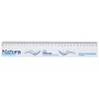 Haftnotizen | Recyceltes Papier 80 g/m² | Weiß | Mit gedrucktem 30-cm-Lineal