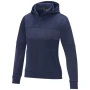 Sudadera con capucha anorak para mujer | 85 % poliéster y 15 % Sorona | Cierre con cremallera