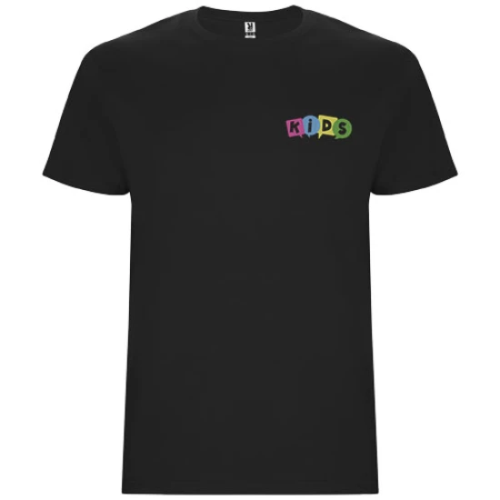 Roly T-shirt | Cotton | Crewneck | For kids | solid black