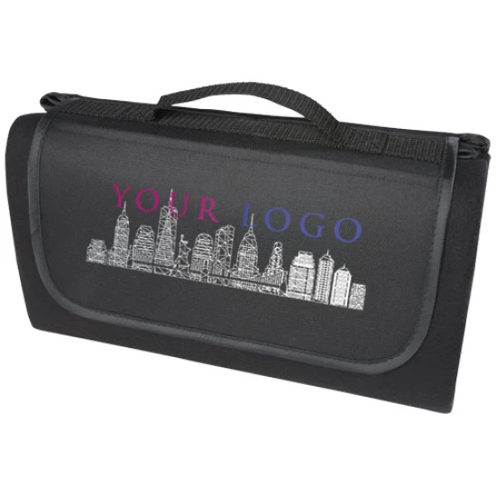 Picknickkleed | Gerecycled plastic | Waterafstotend | Meerdere kleuren | zwart