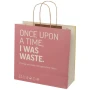 Paper bag | Agricultural waste 150 g/m² | 31x31cm | Twisted handles | Made in EU