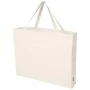 Oversized tote bag | Recycled cotton 220g/m² | 30 cm long shoulder handles | Sustainable