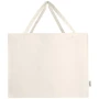 Oversized tote bag | Recycled cotton 220g/m² | 30 cm long shoulder handles | Sustainable
