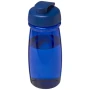 Gourde de sport à couvercle à bascule | Plastique PET | 600ml | Transparent