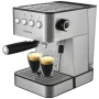 Kaffeemaschine | Einstellbarer Dampfgarer | Automatische Funktionen | Kunststoff und Metall