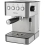 Kaffeemaschine | Einstellbarer Dampfgarer | Automatische Funktionen | Kunststoff und Metall