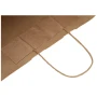 Bolsa de papel | Kraft reciclado | 49,50x44cm | Asas retorcidas | Hecha en EU