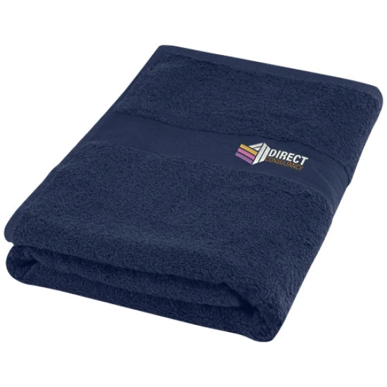 Cotton bath towel | 70cm x 140cm | 450 g/m2 | Super soft to the skin | Made in Europe | navy