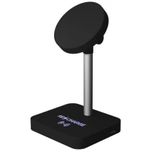 Draadloze oplader | rPET | Magnetisch | 2 afzonderlijke uitgangen