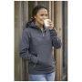 Women's anorak hoodie | 85% polyester and 15% Sorona | Zip closure