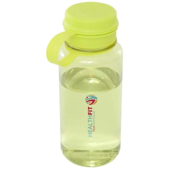 Sportfles | rPET | 900ml | Schroefdop | Geïntegreerd handvat in de dop | lime