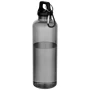 Trinkflasche | RCS-zertifizierter recycelter PET-Kunststoff | 750 ml | Schraubverschluss | Karabinerhaken | Nachhaltig