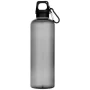 Trinkflasche | RCS-zertifizierter recycelter PET-Kunststoff | 750 ml | Schraubverschluss | Karabinerhaken | Nachhaltig