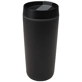 Gobelet isotherme | Plastique PP | 480 ml | Couvercle à vis | Ouverture coulissante