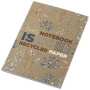 A6 Notizbuch | Recyclingpapier 80 g/m² | 50 Blatt | Wähle das Design der Seiten | Farbdruck | Hergestellt im Vereinigten Königreich