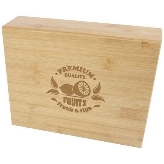 Wijnkurkentrekker | Foliesnijder | Bamboe hout | Roestvrijstaal | naturel