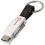 4-in-1 cable | ABS Plastic | Incl. keyring & magnets