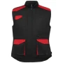 Workwear vest | Polyester cotton twill 370 g/m² | High collar | Multiple pockets