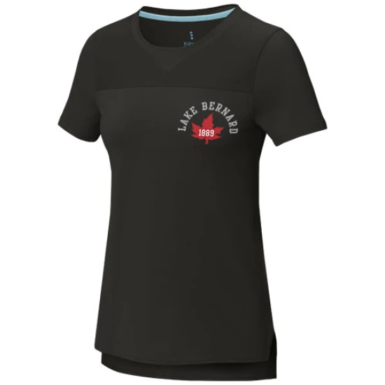 Women's t-shirt | Mesh | Multiple sizes | With stretch | solid black