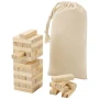 Block-stacking game | Pine wood | Cotton pouch