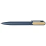 Penna a sfera | Alluminio riciclato | Inchiostro blu | Accessori in bambù