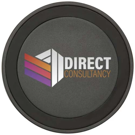 Station de charge sans fil | ABS recyclé | 15W | Avec câble 2 en 1 de 50 cm | noir