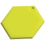 Hexagon hanger | PVC | Reflective neon | With white string and safety needle