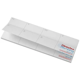 Sticky notes | Recycled paper 80 g/m² | White | With printed planner