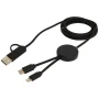 5-in-1 charging cable | Recycled ABS | 150 cm | 27W | Fast charging